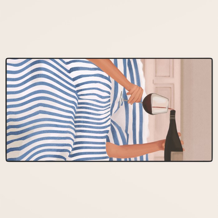Morning Wine 3 Desk Mat Gallery Image 3