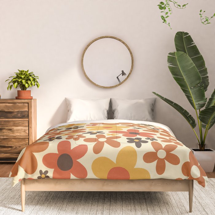 Flower Power #3 Comforter Gallery Image 3