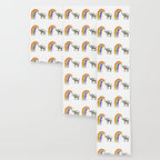 Baby Elephant Spraying Rainbow Wallpaper Gallery Image 3