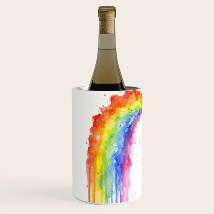 Baby Elephant Spraying Rainbow Wine Chiller Gallery Image 2