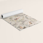 Harvest 2025 Woodland Toile Winter Autumn Animals Forest  Yoga Mat Gallery Image 2