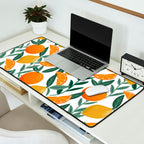 Citrus Fruit Pattern Lemons Oranges Botanical Design Desk Mat Gallery Image 2