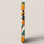 Citrus Fruit Pattern Lemons Oranges Botanical Design iPhone Case Gallery Image 2