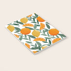 Citrus Fruit Pattern Lemons Oranges Botanical Design Notebook Gallery Image 3