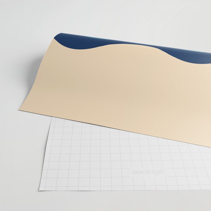 Retro 70s Waves Wrapping Paper Gallery Image 2