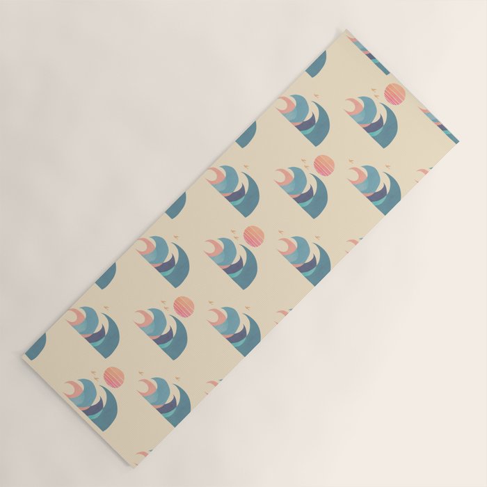 Ocean call Yoga Mat Gallery Image 1