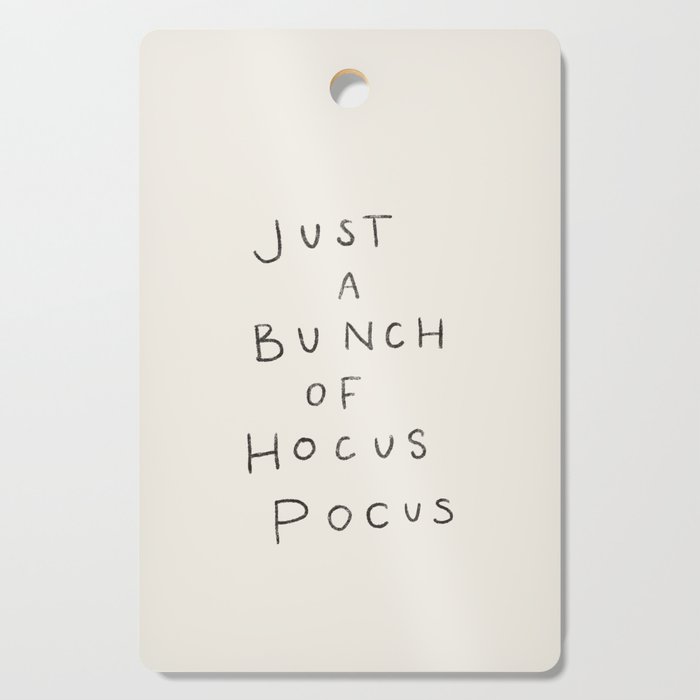 Hocus Pocus Neutral Cutting Board Gallery Image 1