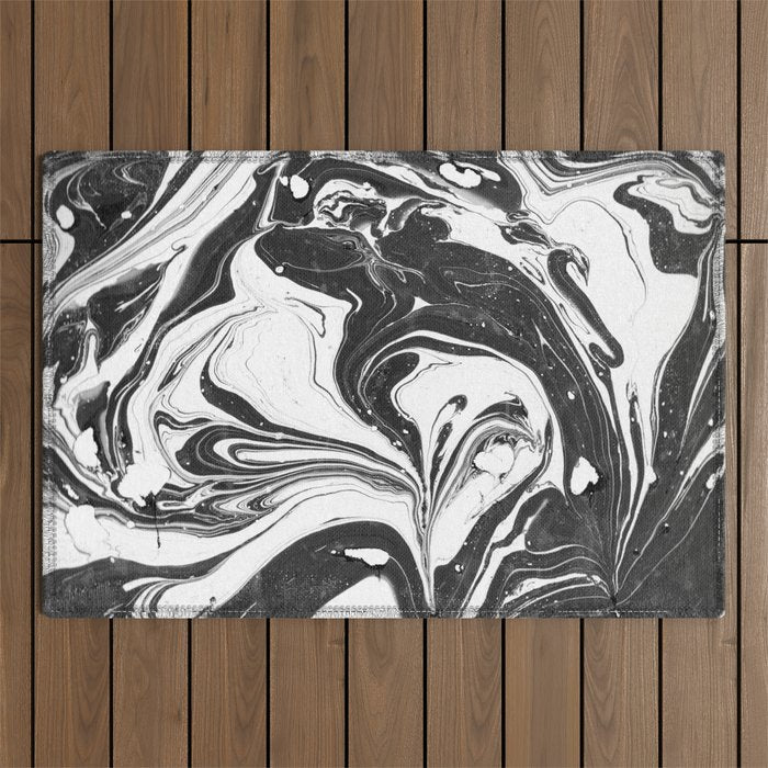 Marbling 2 Outdoor Rug Gallery Image 1