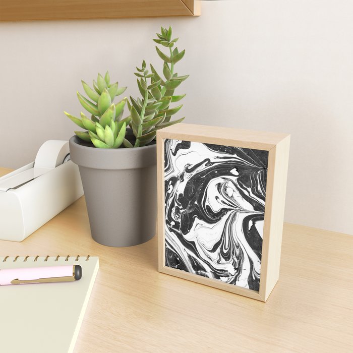 Marbling 2 Mini Art Print Gallery Image 2