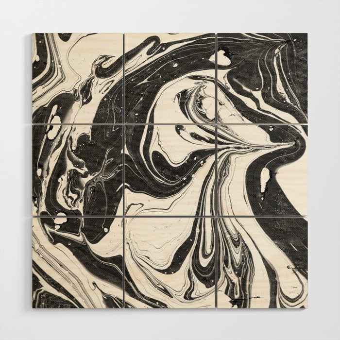 Marbling 2 Wood Wall Art Gallery Image 1
