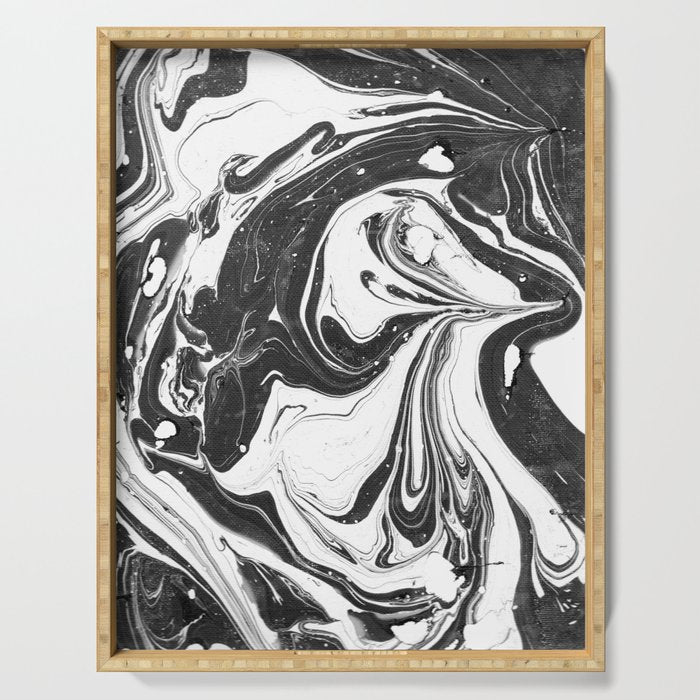 Marbling 2 Serving Tray Gallery Image 1