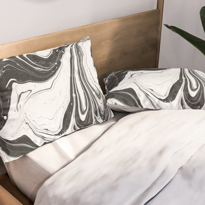 Marbling 2 Pillow Sham Gallery Image 2