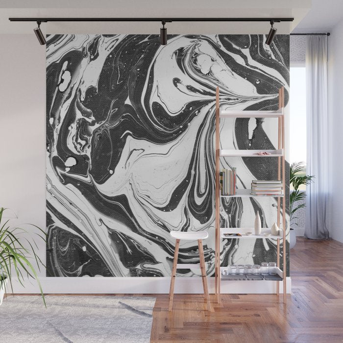 Marbling 2 Wall Mural Gallery Image 1