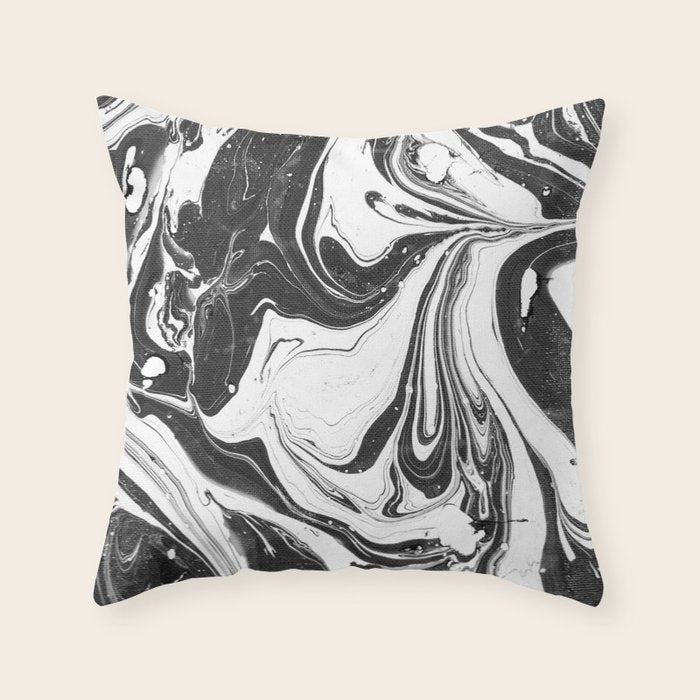 Marbling 2 Throw Pillow Gallery Image 6