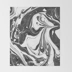 Marbling 2 Throw Blanket Gallery Image 2