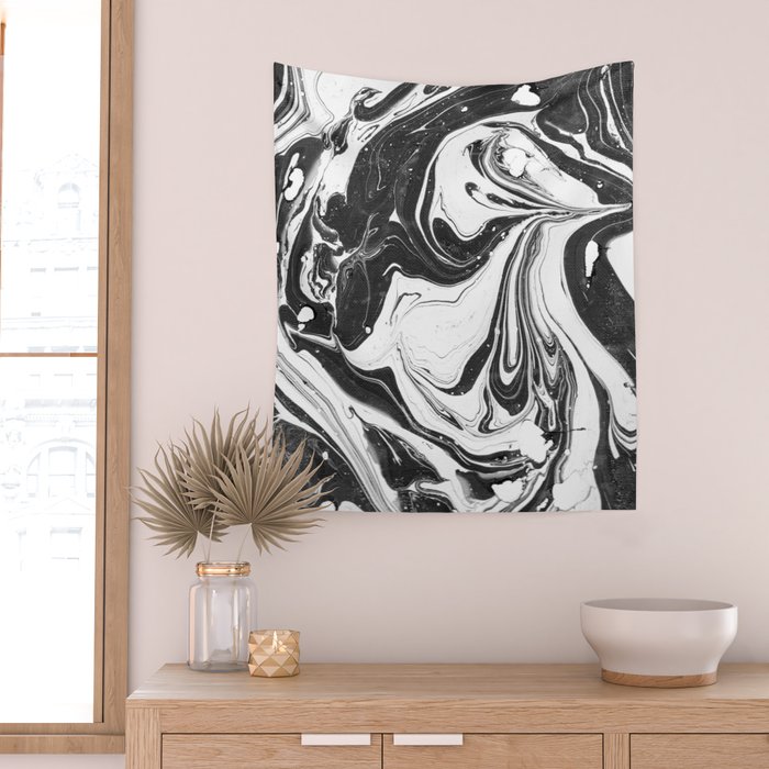 Marbling 2 Wall Tapestry Gallery Image 2