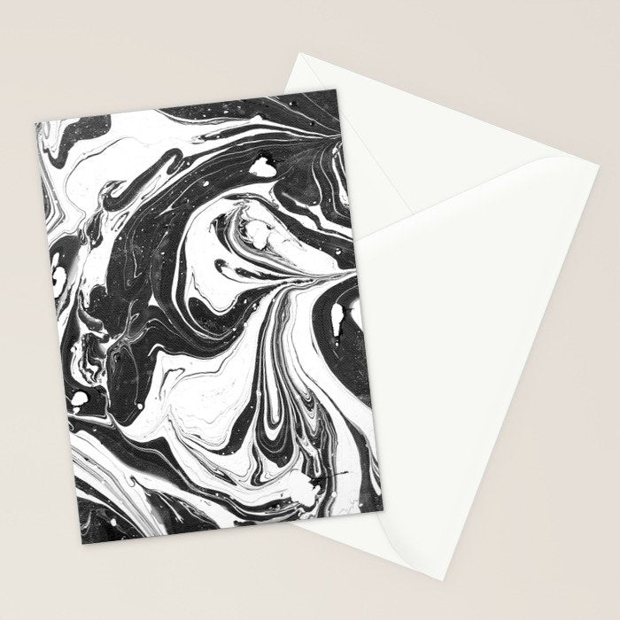 Marbling 2 Stationery Card Gallery Image 2