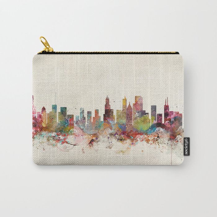 chicago illinois Carry All Pouch Gallery Image 1
