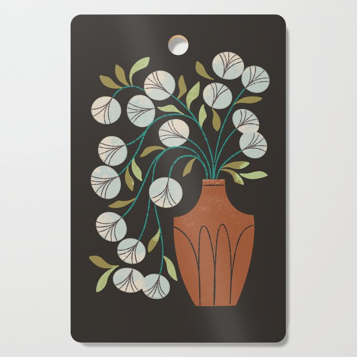 Overflowing Terra Cotta Vase Cutting Board Gallery Image 1