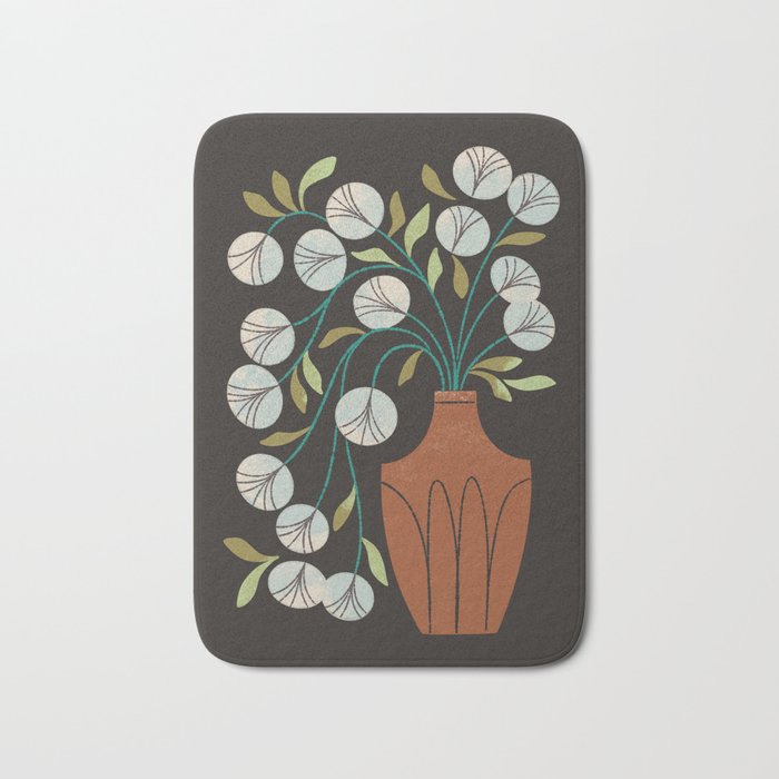 Overflowing Terra Cotta Vase Bath Mat Gallery Image 1