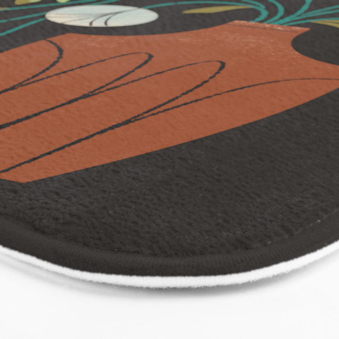 Overflowing Terra Cotta Vase Bath Mat Gallery Image 3