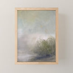 West Riverbank Mini Art Print Gallery Image 1