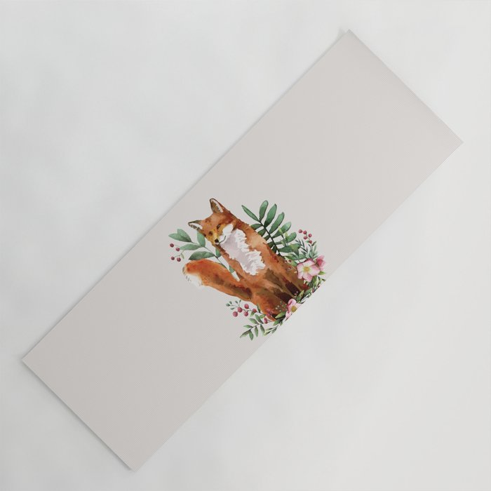 Autumn Fox II Yoga Mat Gallery Image 1