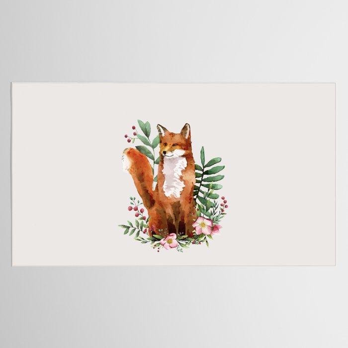 Autumn Fox II Tablecloth Gallery Image 2
