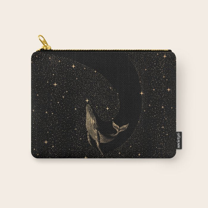 Starry Whale - Dark GOLD Version Carry All Pouch Gallery Image 1