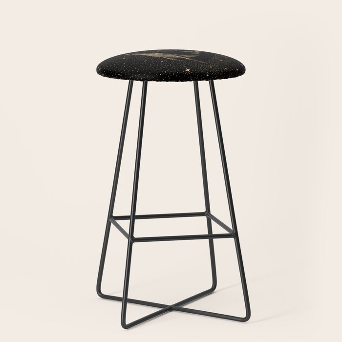 Starry Whale - Dark GOLD Version Stool Gallery Image 1