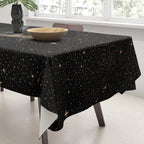 Starry Whale - Dark GOLD Version Tablecloth Gallery Image 3
