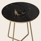 Starry Whale - Dark GOLD Version Side Table Gallery Image 2