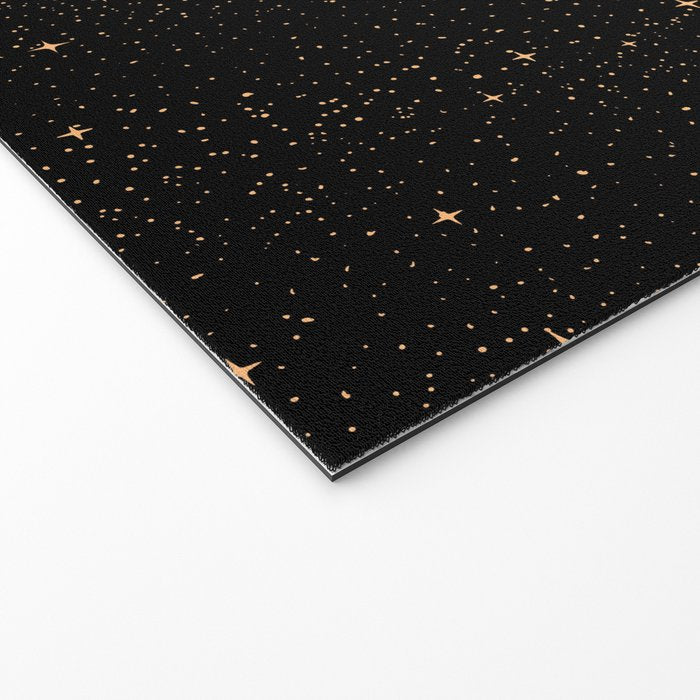 Starry Whale - Dark GOLD Version Welcome Mat Gallery Image 2