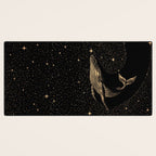 Starry Whale - Dark GOLD Version Desk Mat Gallery Image 3