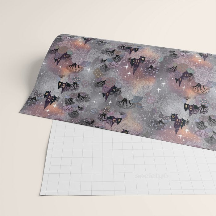 The Sleepy Village Wrapping Paper Gallery Image 2