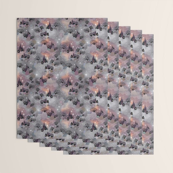 The Sleepy Village Wrapping Paper Gallery Image 3