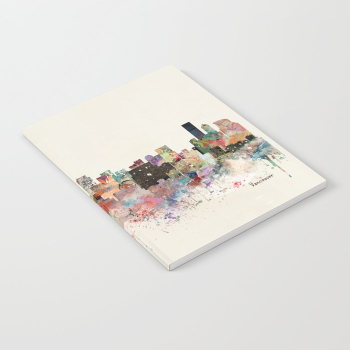 vancouver skyline Notebook Gallery Image 2
