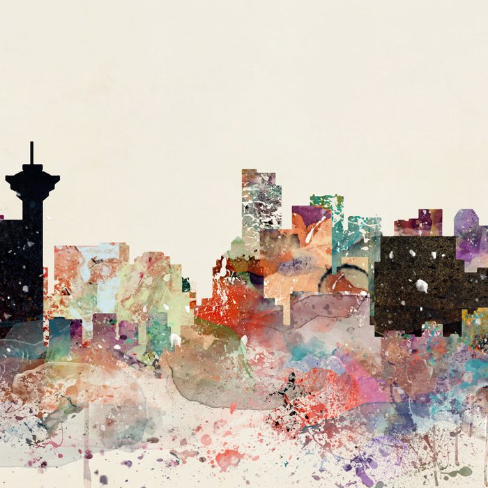 vancouver skyline Coffee Mug Gallery Image 2
