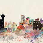 vancouver skyline Coffee Mug Gallery Image 2