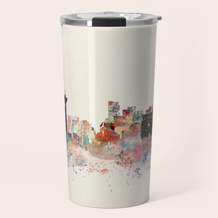 vancouver skyline Travel Mug Gallery Image 1