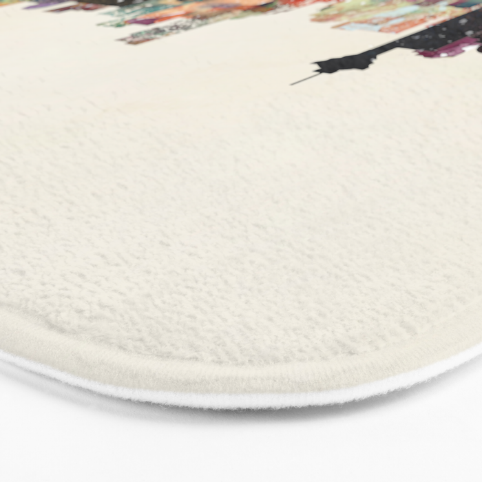 vancouver skyline Bath Mat Gallery Image 3