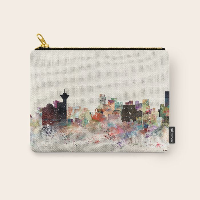 vancouver skyline Carry All Pouch Gallery Image 1