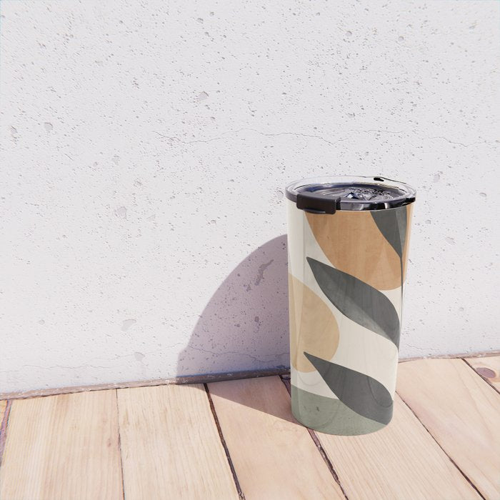 Abstract Minimal -Plant 9 Travel Mug Gallery Image 4