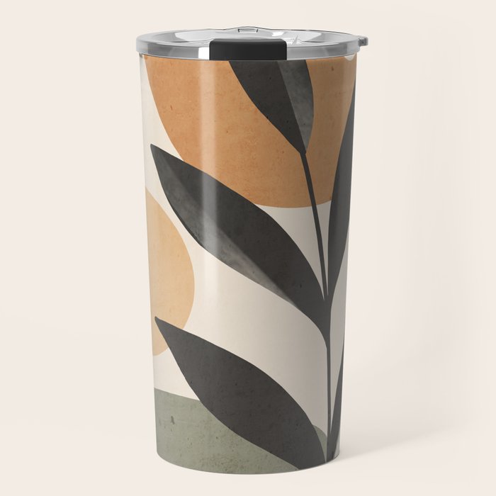 Abstract Minimal -Plant 9 Travel Mug Gallery Image 1