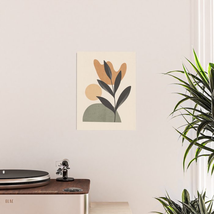 Abstract Minimal -Plant 9 Poster Gallery Image 2