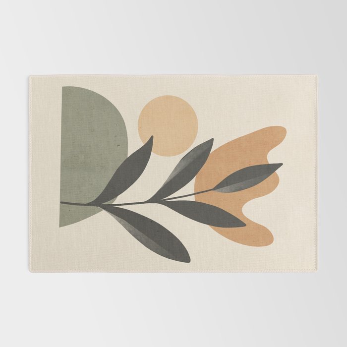 Abstract Minimal -Plant 9 Rug Gallery Image 2