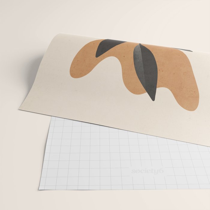 Abstract Minimal -Plant 9 Wrapping Paper Gallery Image 2