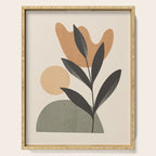Abstract Minimal -Plant 9 Serving Tray Gallery Image 1