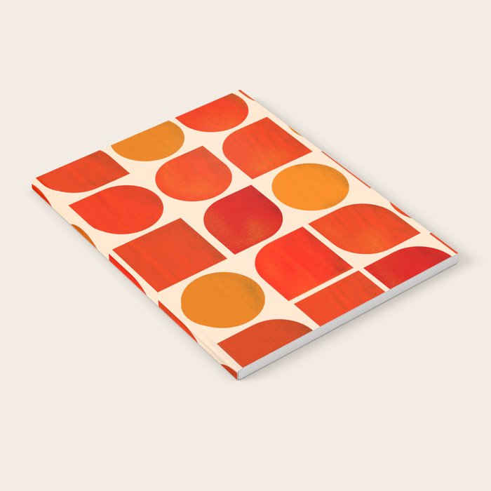 Fun Geometry - Mid-century abstract Notebook Gallery Image 1