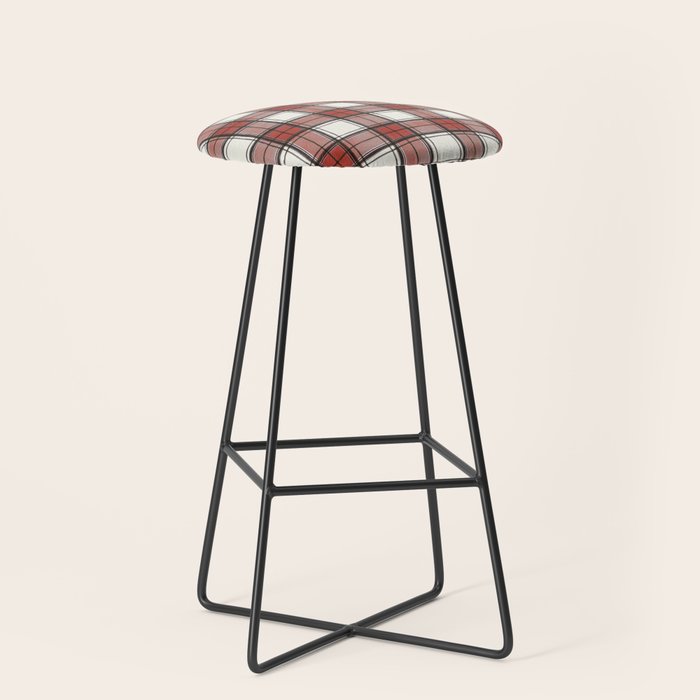 Holiday Plaids - Rustic checks Red Stool Gallery Image 1